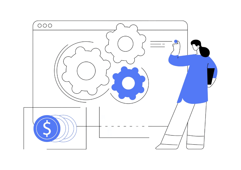 woman automation